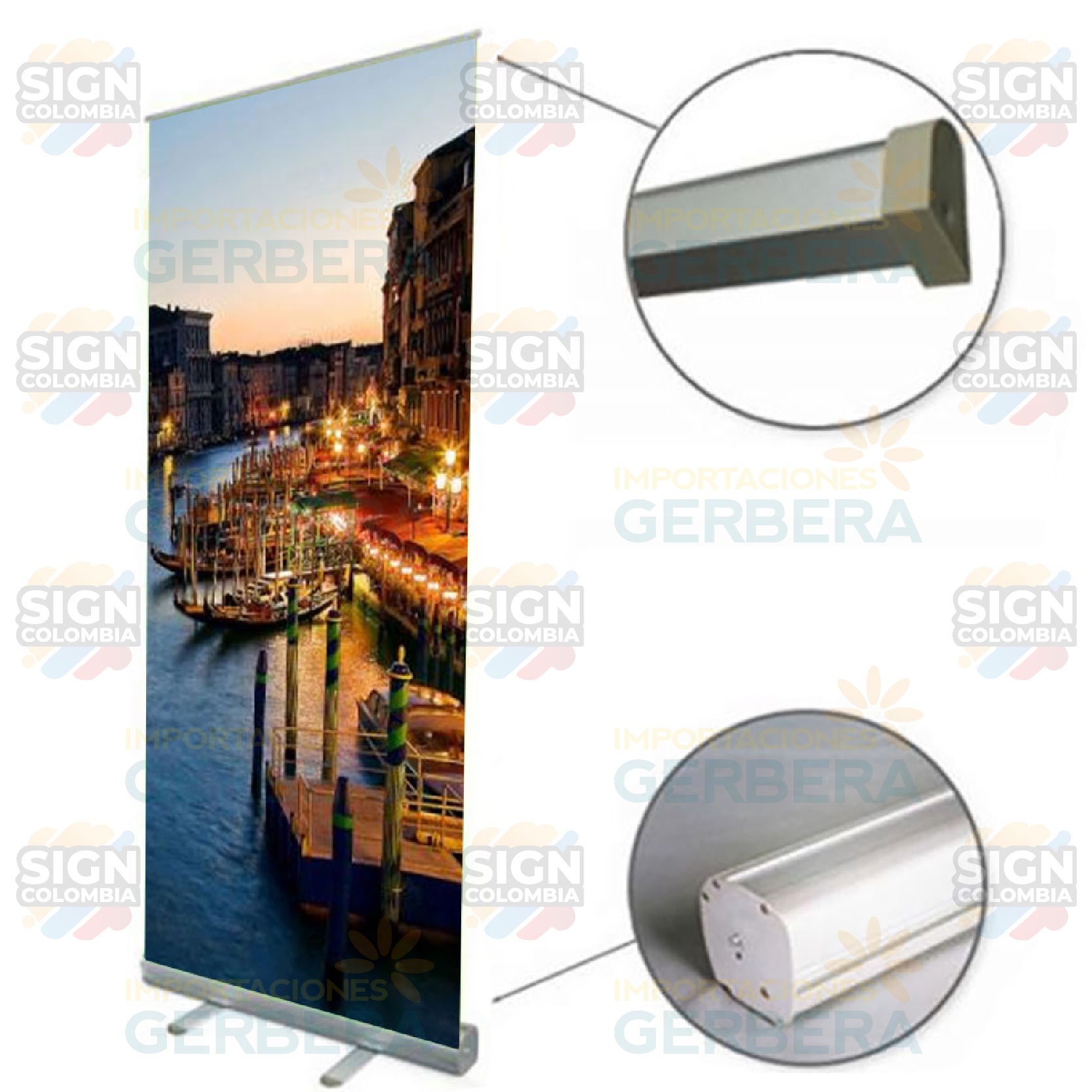 Roll up, Solo Marco - SIGN COLOMBIA Plotter de corte